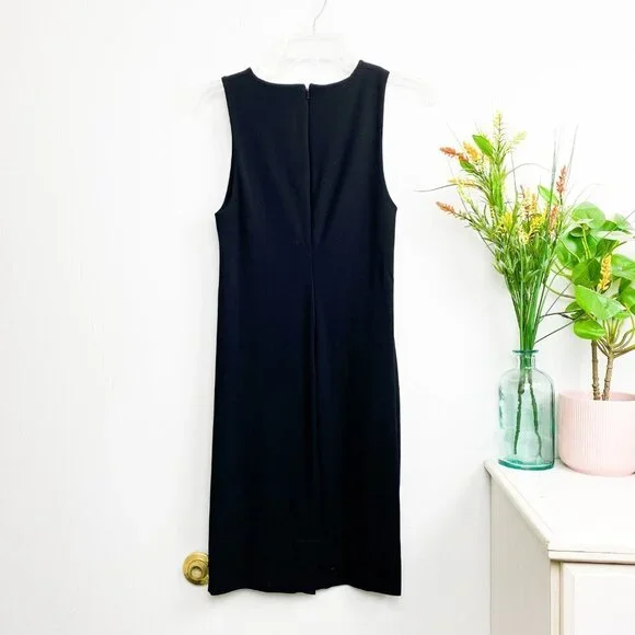 ARITZIA Babaton Career Style Bodycon Black Dress Size 6 Business Casual